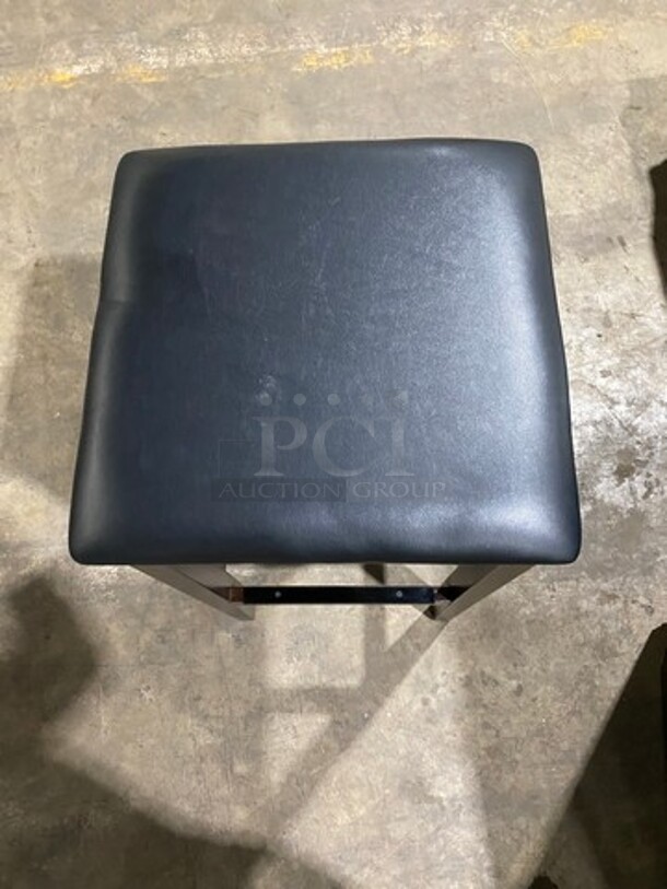 Brand New! Concord Bar Height Dining Chair With Black Vynl Top Seat! 3 X Your Bid! - Image 5 of 7