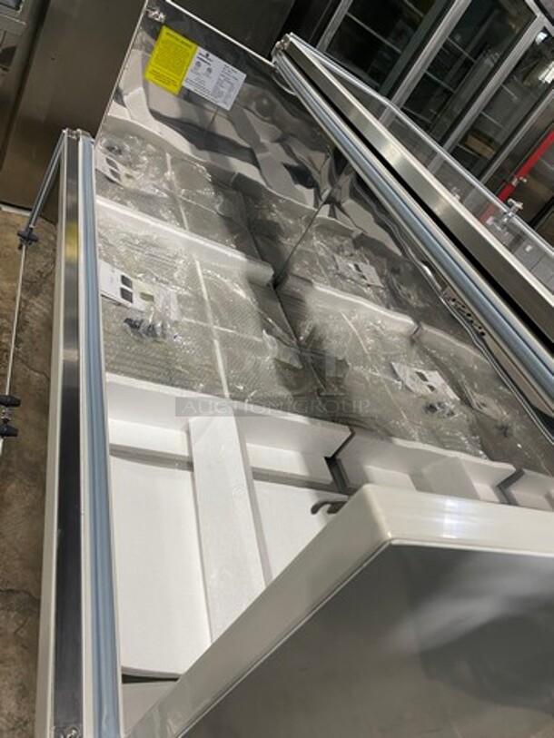 COOL! NEW! SCRATCH-N-DENT! Kelvinator Commercial Refrigerated Milk Cooler! Stainless Steel Body! On Casters! Model: KCHMC58 SN: 91610040 115V - Image 7 of 12