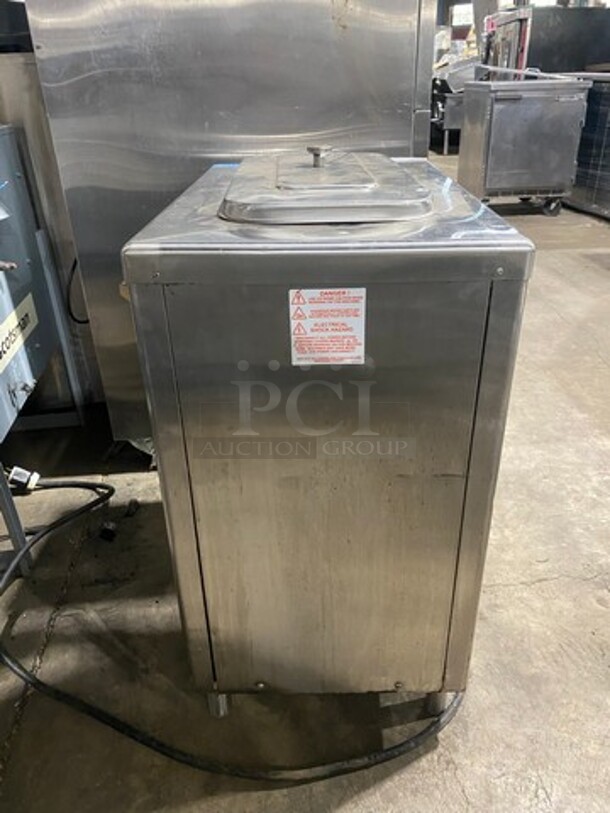 Taylor Commercial Single Flavor Smoothies/ Frozen Beverage Machine! All Stainless Steel! On Legs! Model: 49027 SN: M4085265 208/230V 60HZ 1 Phase - Image 3 of 9