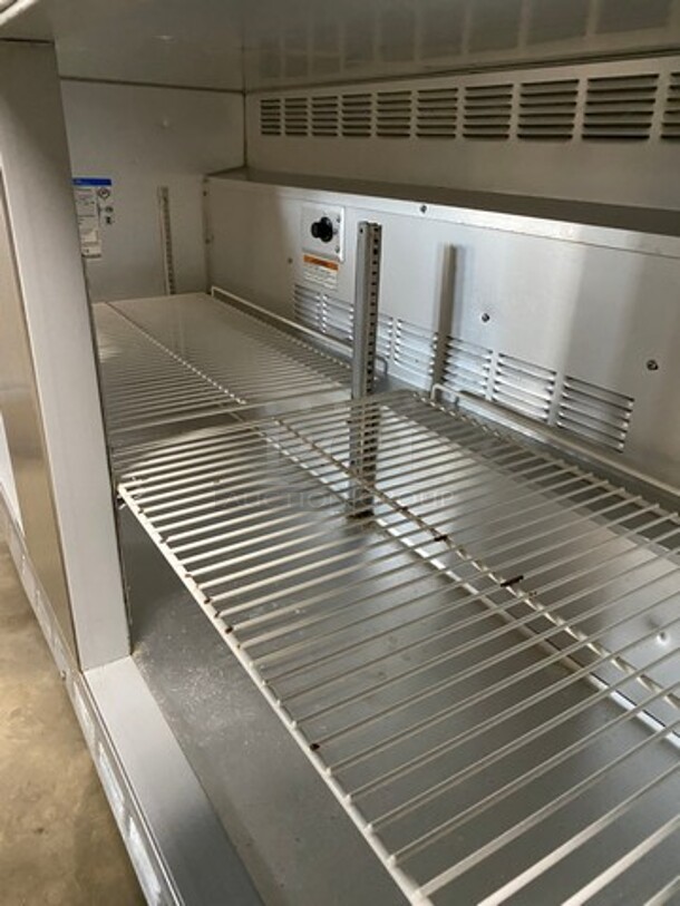 Beverage Air Commercial 2 Door Lowboy/Worktop Cooler! All Stainless Steel! On Casters! Model: WTR60A SN: 8006319 115V 60HZ 1 Phase - Image 6 of 8