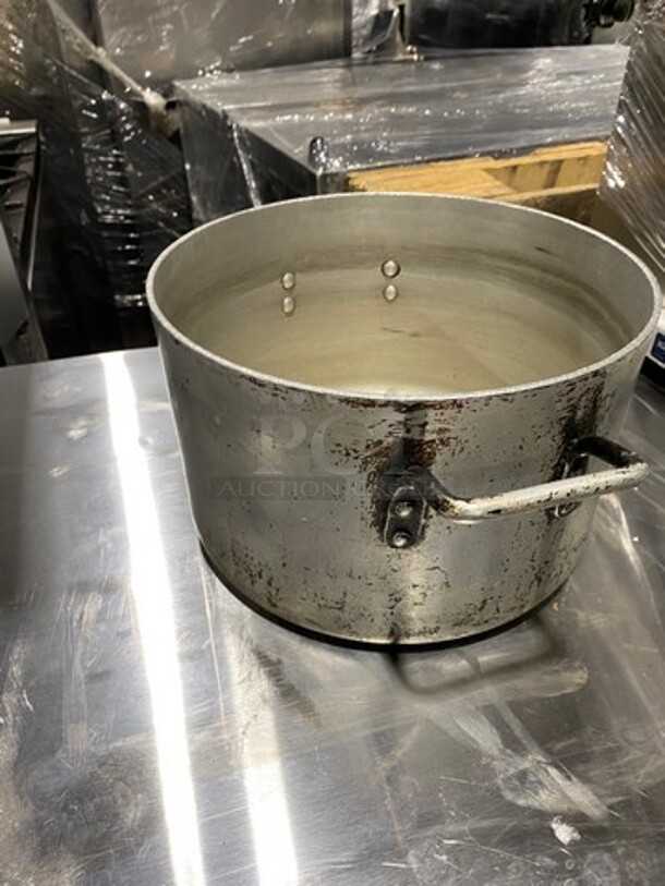 Metal Stock Pot! With Side Handles! - Image 3 of 5