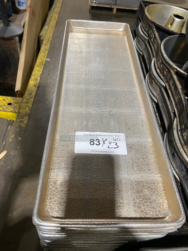 All Stainless Steel Pastries Sheet Pans! 23x Your Bid! - Image 1 of 5