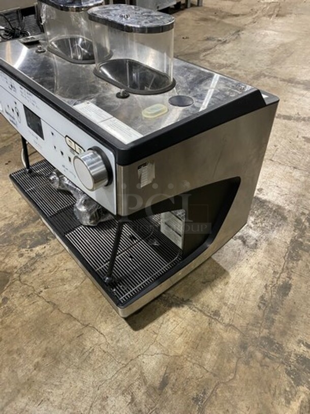 WOW! Dunkin Donuts Edition! Schaerer Commercial Countertop 2 Group Espresso Machine! With Steam Lines! Stainless Steel! On Small Legs! - Image 2 of 11