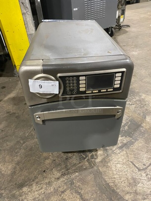 LATE MODEL! 2016 Turbo Chef Commercial Countertop Rapid Cook Oven! On Small Legs! Model: NGO SN: NGOD24343 208/240V 60HZ 1 Phase - Image 1 of 8