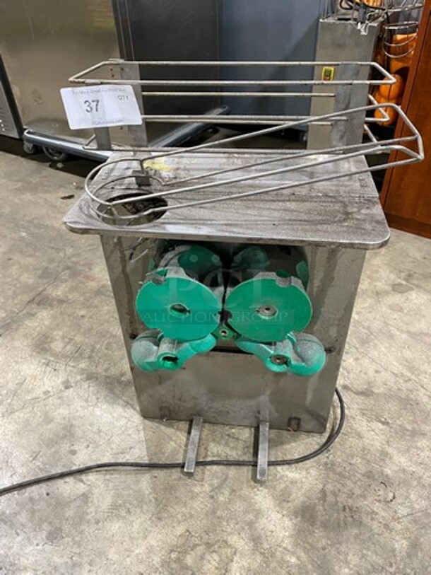 Orangin Commercial Countertop Automatic Commercial Orange/ Citrus Juicer! Stainless Steel Body! Model: ORANGIN SN: 203024 115V 60HZ 1 Phase - Image 1 of 9