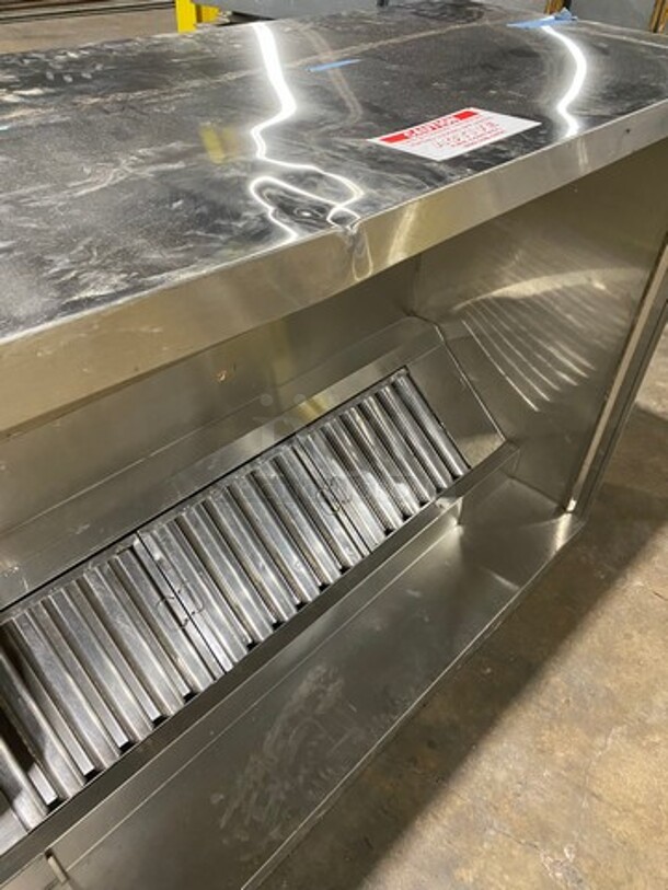 Avtec Commercial 6FT Exhaust Hood! All Stainless Steel! Model: AXWOA SN: 52877A - Image 12 of 12