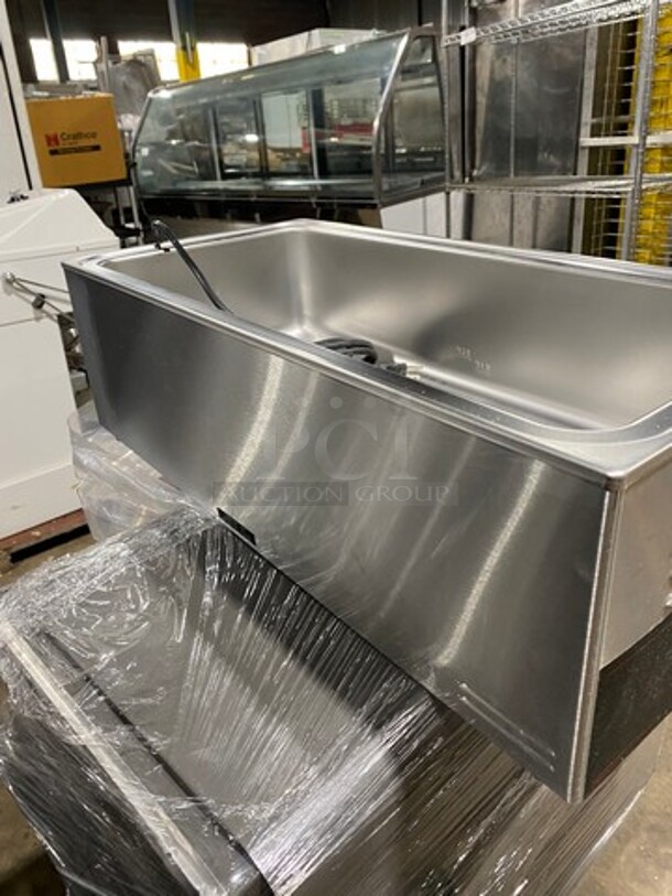 NEW! IN THE BOX! Hatco Commercial Countertop Single Well Food Warmer! All Stainless Steel! Model: HW43 SN: C624411737 120V 60HZ 1 Phase - Image 3 of 9