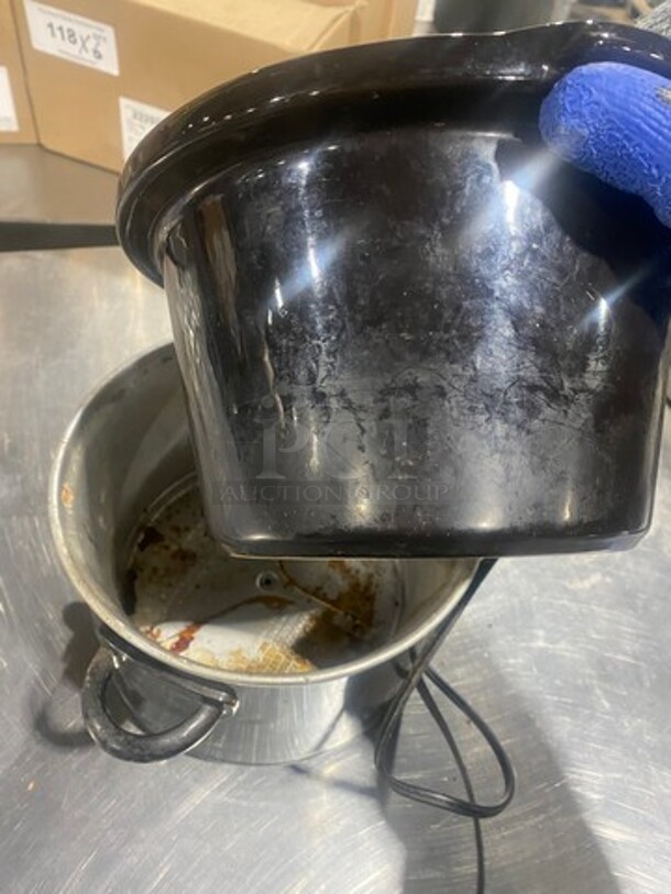 Crock Pot Countertop Slow Cooker! With 3QT Capacity! Model: SCR300B - Image 8 of 11