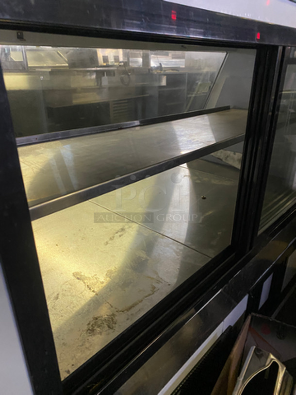 WOW! Coolman Commercial Refrigerated Deli Display Case! With Slanted Front Glass! With Stainless Steel Shelf! With Glass Rear Access Doors! Model: CRI60CD SN: 31117 120V 60HZ 1 Phase60 - Image 4 of 8