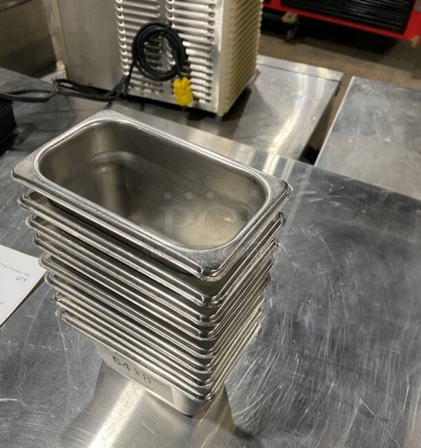 Carlisle Commercial Steam Table/ Prep Table Food Pans! 8x Your Bid! - Image 2 of 8