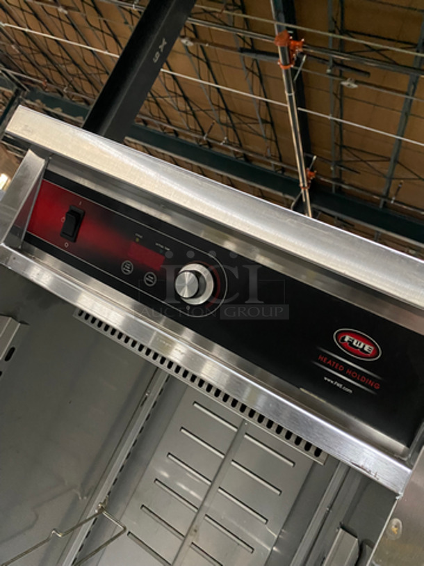 SWEET! 2016 FWE Electric Powered Food Warming Cabinet! With Split Door! All Stainless Steel! On Casters! Model: TST16CHP SN: 164993602 120V 1 Phase - Image 7 of 8