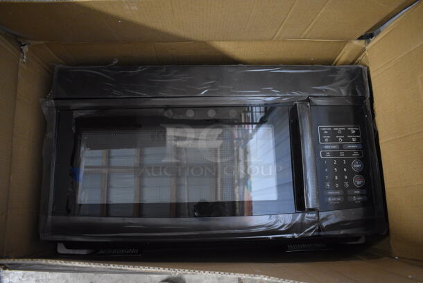 BRAND NEW IN BOX! Magic Chef Model MCO165UB Over The Range Microwave Oven. 30x17x17 