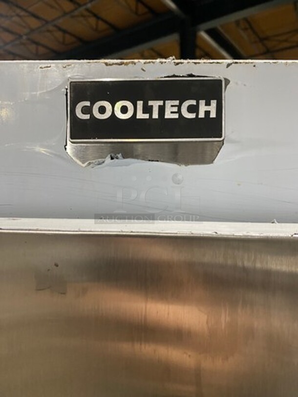 2015 Cool Tech Commercial 3 Door Reach In Cooler! All Stainless Steel! On Casters! Model: CMPH84RIF SN: W50415 120V 60HZ 1 Phase! Missing Interior Fan! - Image 8 of 12