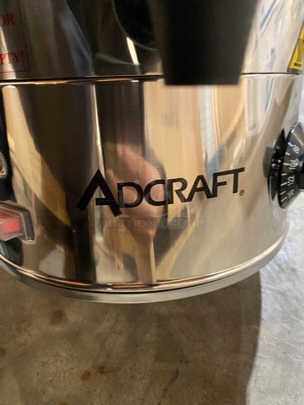 NEW! IN THE BOX! Adcraft Commercial Countertop Water Boiler/ Hot Water Dispenser! 40 Cup Capacity! Stainless Steel! Model: WB40 120V - Image 11 of 11