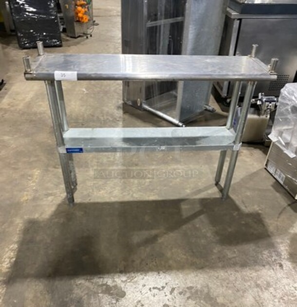 Sapphire Solid Stainless Steel Work Top/ Prep Table! With Storage Space Underneath! On Legs! - Image 1 of 8