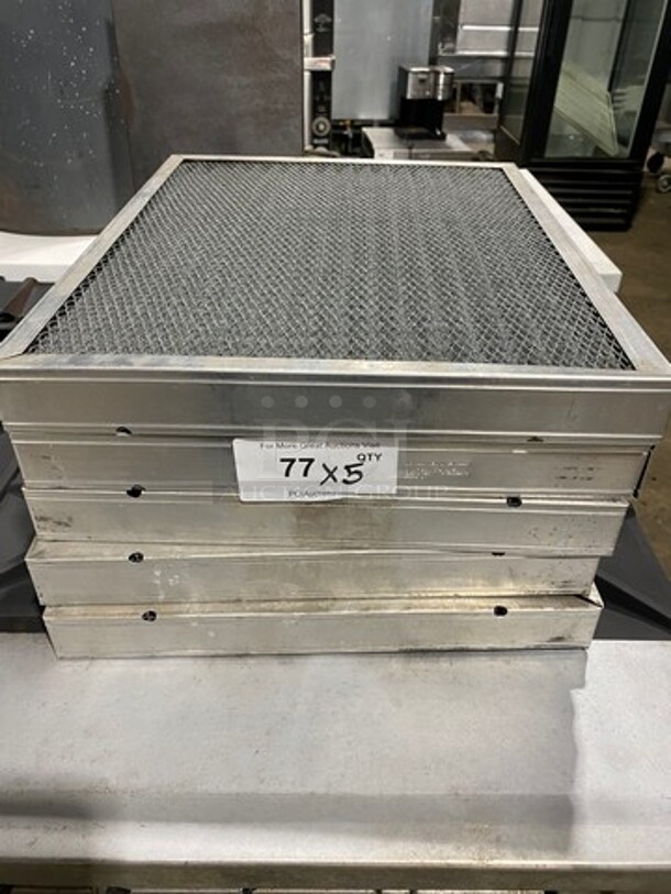 Stainless Steel Filters! 5x Your Bid!
