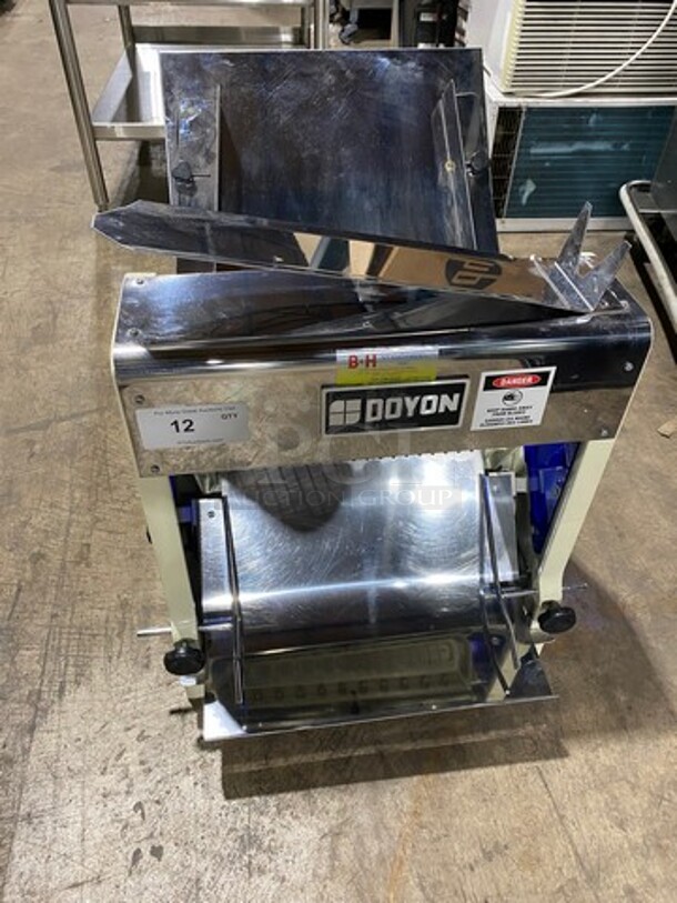SWEET! Doyon Commercial Countertop Bread Loaf Slicer! WORKING WHEN REMOVED! Model: SM302 SN: DYN1201065 120V 60HZ 1 Phase - Image 1 of 8