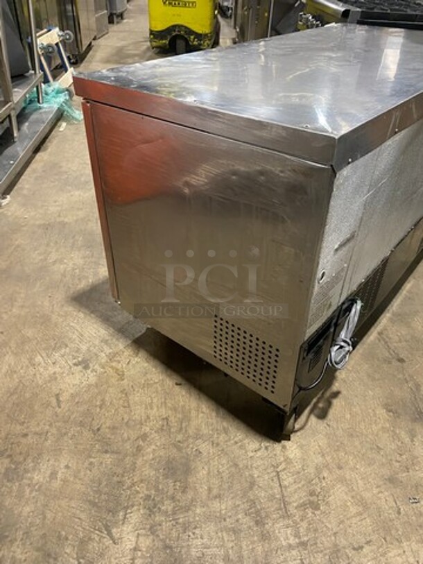 Coldline Commercial 2 Door Lowboy/ Worktop Freezer! All Stainless Steel! Model: UC60F 115V - Image 2 of 8