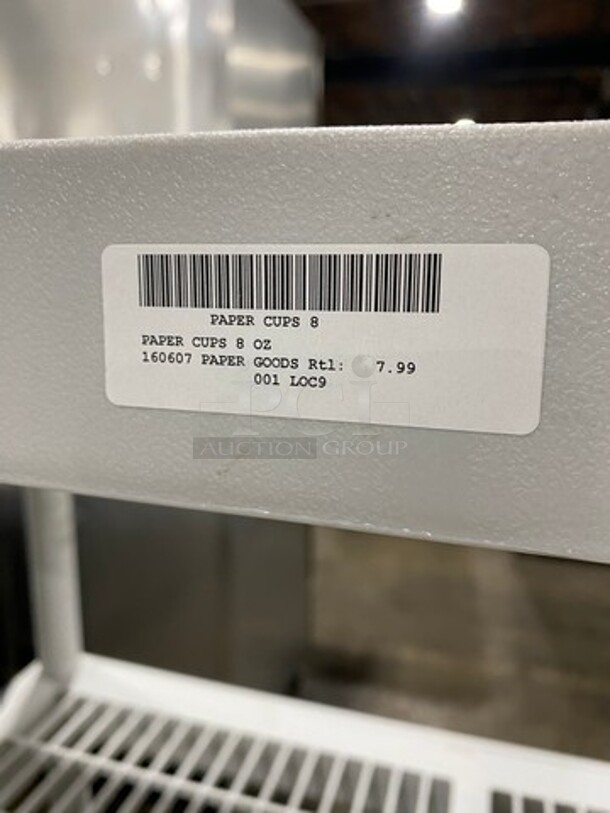 Commercial Poly 4 Tier Shelf! BUYER MUST DISMANTLE! PCI CANNOT DISMANTLE FOR SHIPPING! PLEASE CONSIDER FREIGHT CHARGES! - Image 5 of 5