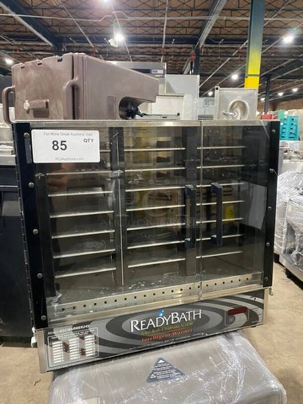 Medline Commercial Countertop Intelligent Warmer For ReadyBath Products! 24 Warming Slots! Model: MSCWARMER24S SN: MSC4L01144 115V - Image 1 of 8