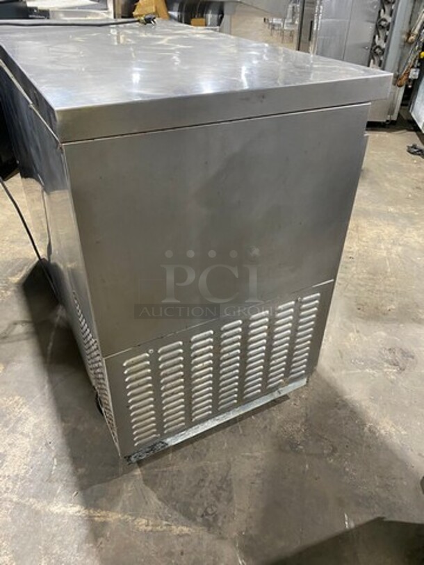 Continental Commercial 2 Door Bar Back Cooler! With Poly Coated Racks! All Stainless Steel! WORKING WHEN REMOVED! Model: BBC50SS SN: 15011797 115V 60HZ 1 Phase - Image 2 of 8