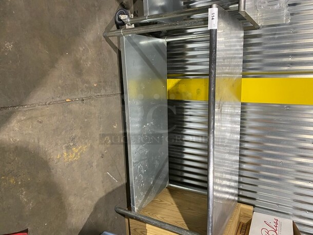 NICE! Stainless Steel Work Table w/ Undershelf! Bullet Adjustable Legs!  - Image 1 of 8