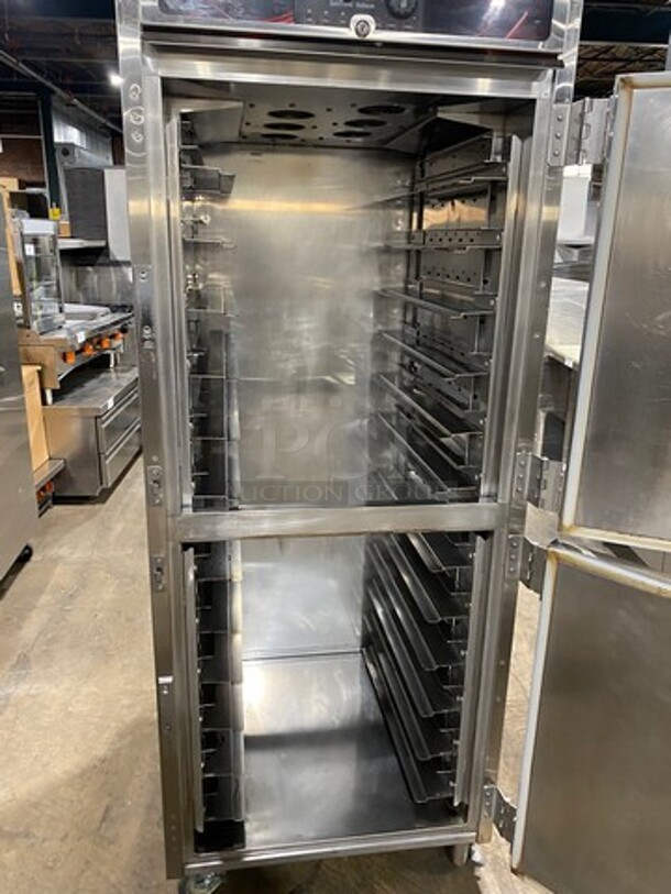 Cres Cor Commercial Electric Powered Split Door Roast-N-Hold Oven! All Stainless Steel! On Casters! Model: RO151FUA12DE4803Z SN: IBIJ0005120853 480V 60HZ 3 Phase - Image 5 of 10