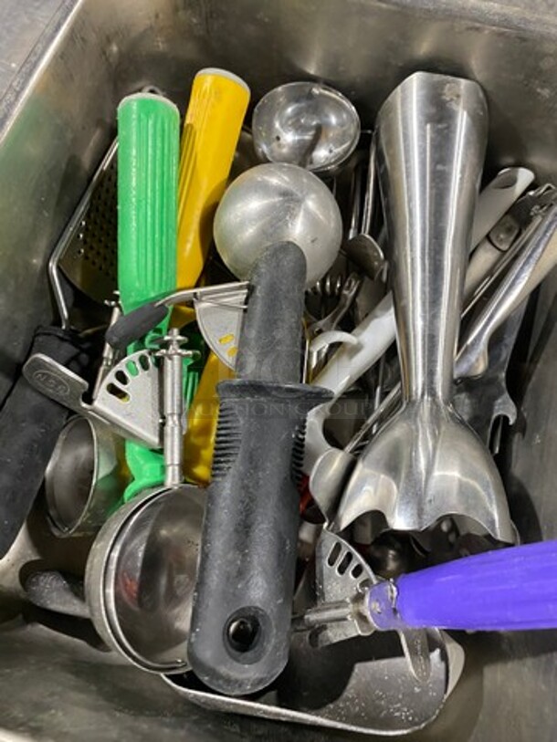 ALL ONE MONEY! MISCELLANEOUS! Includes Portion Scoopers, Ice Scoop, And More! - Image 3 of 3