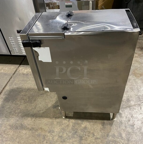 Silver King Commercial Countertop Refrigerated Milk Dispenser! Stainless Steel Body! On Legs! Model: SKBD3LS SN: KHGK003055A 115V - Image 3 of 8