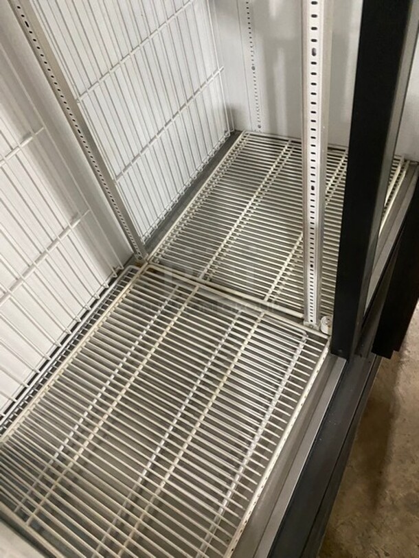 True Commercial Double Glass Door Reach In Freezer/Merchandiser! With Poly Coated Racks! On Casters! 115/208-230V 1 Phase! Model: GDM-49F SN: 7448825! - Image 6 of 9