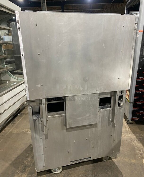 Late Model 2021! Cookline Stainless Steel Commercial Natural Gas Powered 2 Burner Range w/ Right Side Flat Top Griddle! With Oven And Back Splash! On Commercial Casters! MODEL CR3624G SN:2105018024 - Image 3 of 11