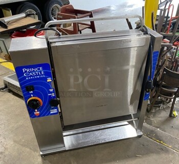 Prince Castle Stainless Steel Commercial Countertop Vertical Bun Toaster! MODEL 297-T20 SN: AA0003638 115V