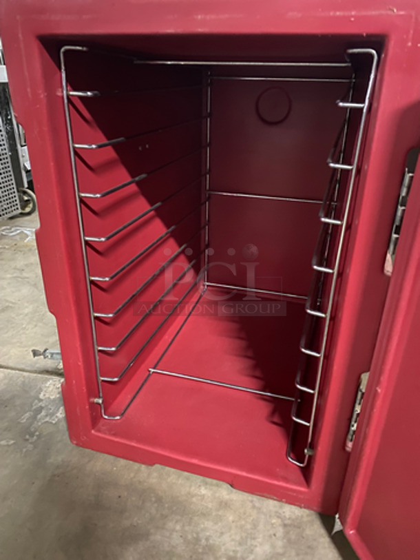 Thermo Safe Insulated Food Pan Carrier! With Side Handles! With Hinged Door! - Image 4 of 5