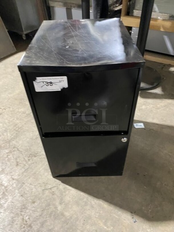 Countertop/ Undercounter 2 Drawer Filing Cabinet! - Image 1 of 5