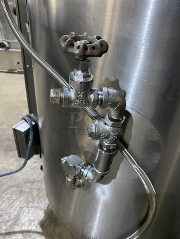 WOW! Groen Commercial Jacketed Self-Contained Soup Kettle! All Stainless Steel! On Legs! Model: AH/1E-40 SN: 73379 - Image 11 of 12