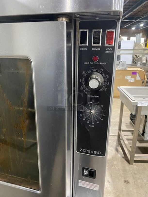  Blodgett Commercial Natural Gas Powered Convection Oven! With View Through Doors! Metal Oven Racks!  On Legs! - Image 6 of 7