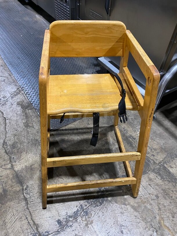 Wooden Style High Chairs! 3 X Your Bid! - Image 3 of 6