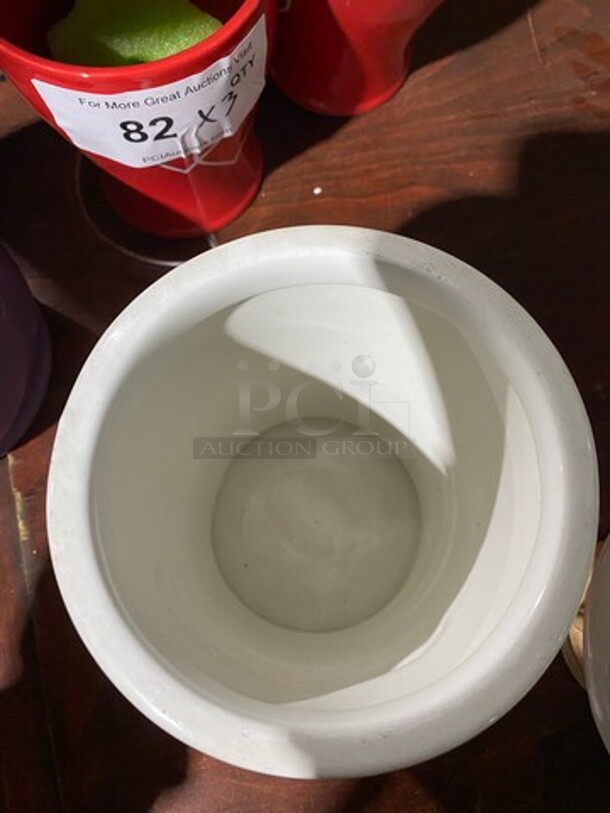 ALL ONE MONEY! Ceramic Assorted Decorative Jars! Perfect For Decor/ Arrangements! - Image 5 of 6