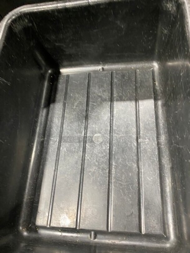 Qualite Black Poly Bus Bin! - Image 3 of 5