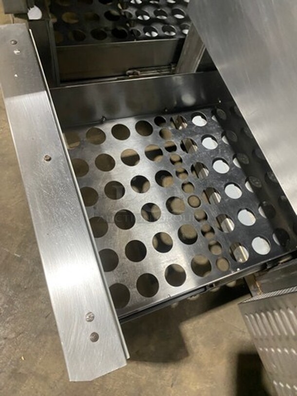 WOW! Continental Commercial Lowboy/ Worktop Cooler! With 7 Drawer Storage Space Underneath! All Stainless Steel! On Casters! Model: CRA93 SN: 15694892 115V 60HZ 1 Phase - Image 6 of 8