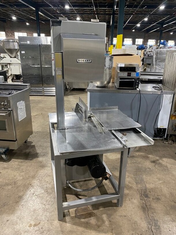  Hobart Stainless Steel Commercial Floor Style Meat Saw! Model:5801 200-230/460 Volts, 3 Phase - Image 2 of 10