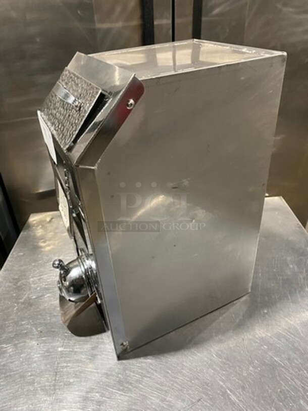 Commercial Countertop Coffee Bean Holder/ Dispenser! Stainless Steel Body! - Image 2 of 6