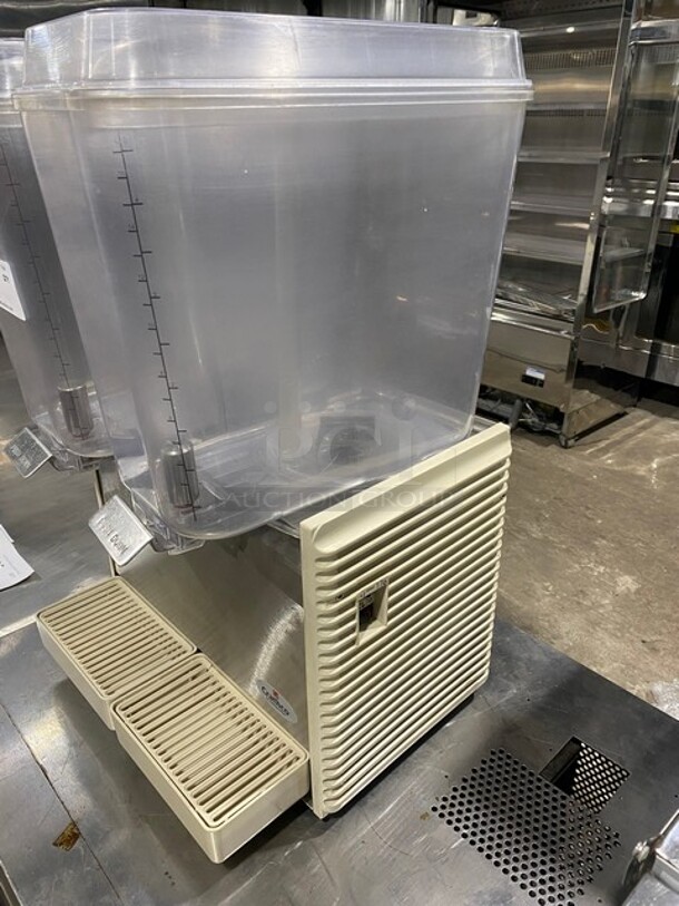 Crathco Commercial Countertop Dual Hopper Beverage Dispenser! With Poly Drip Tray! Clear Poly Jugs! Stainless Steel Body! Model: D254 SN: T209331 115V - Image 3 of 8