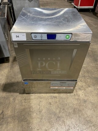 Hobart New Body Style Under The Counter Dishwasher! All Stainless Steel! Model: LXEC SN: 231178498 120V 60HZ 1 Phase