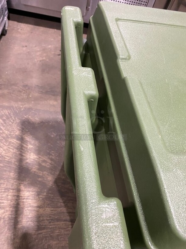 NICE! Cambro Green Poly Ice Caddy! With Drain Spout! - Image 5 of 7