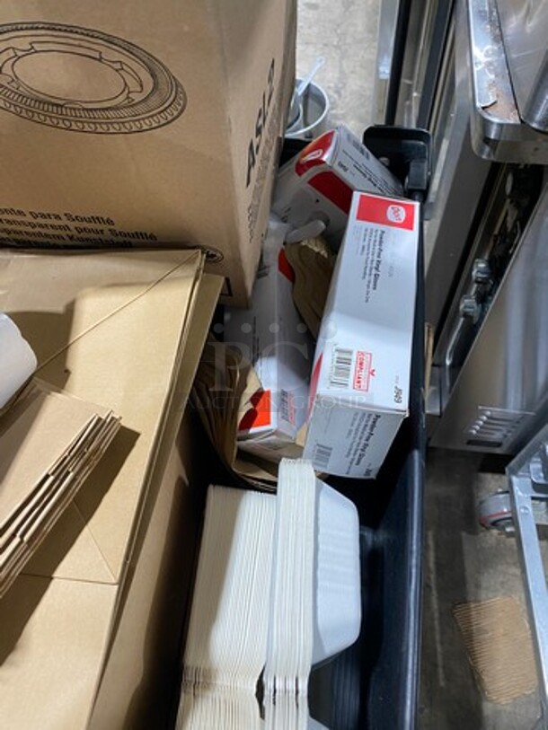 ALL ONE MONEY! MISCELLANEOUS! Includes Bown Paper Towel, To Go Food Containers, Vinyl Gloves AND MORE! - Image 10 of 11