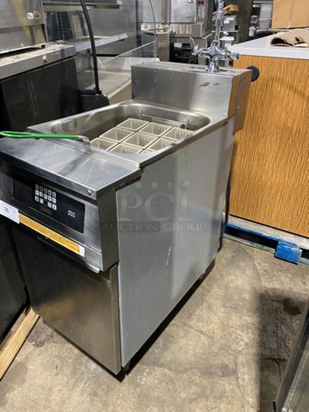 Frymaster Commercial Electric Powered Pasta Cooker! With Pasta Basket! All Stainless Steel! On Legs! WORKING WHEN REMOVED! Model: 8BCSD SN: 0706KN0010 208V 1 Phase - Image 2 of 12