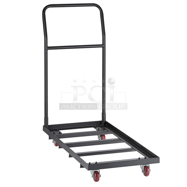 BRAND NEW SCRATCH & DENT! Lancaster Table & Seating Folding Chair Dolly - 18-36 Chair Capacity. IN THE BOX!! Packaging is damaged. May have missing pieces. 2x Your Bid
 - Image 1 of 3