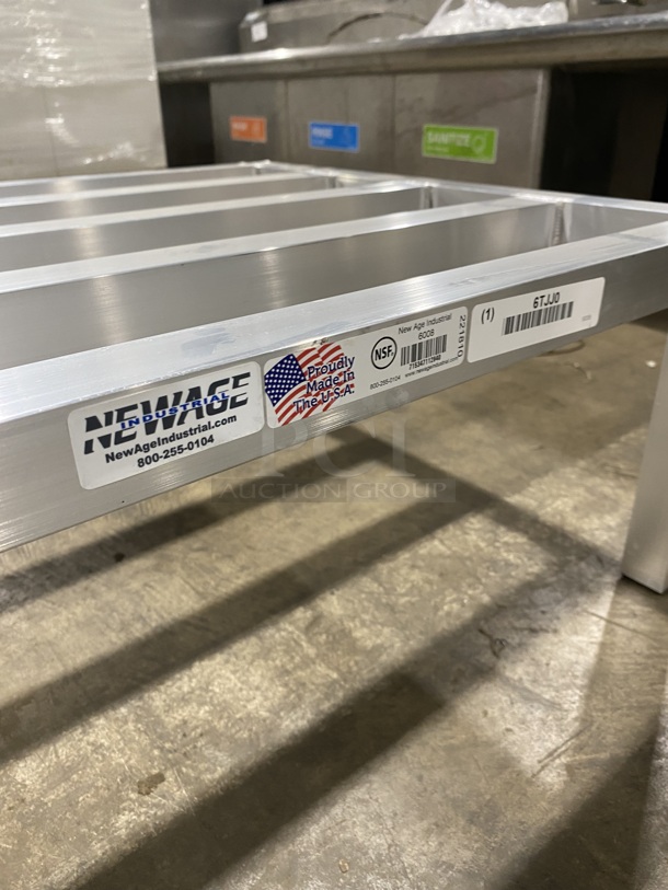 NEW! NEWAGE Industrial Aluminum Dunnage Rack! NSF!  - Image 5 of 5
