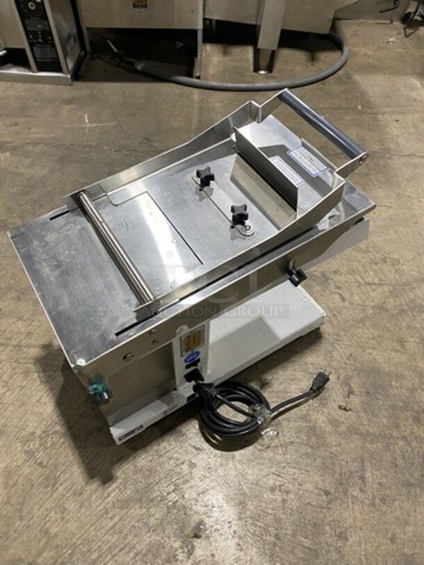 Sweet! Oliver Mini Chip Slicer! Model 738 Serial 18963! 115V 1 Phase! Working!  - Image 4 of 7
